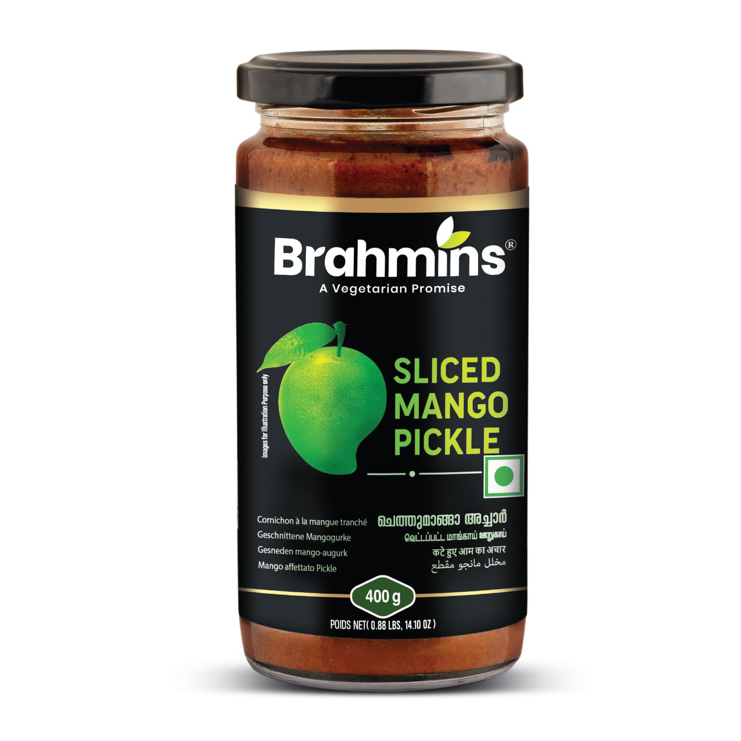 Brahmins Sliced Mango Pickle 400g