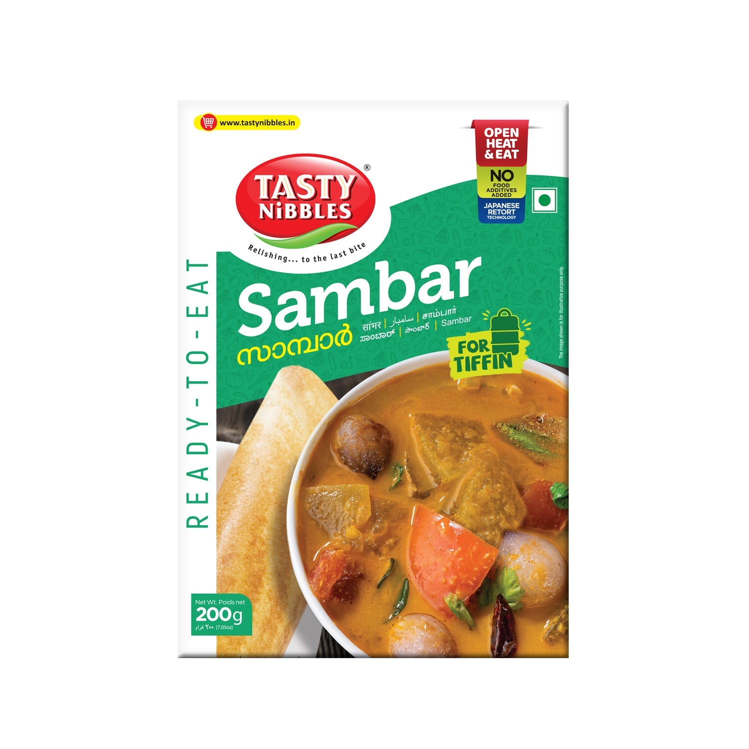 Tasty Nibbles Tiffin Sambar 200g