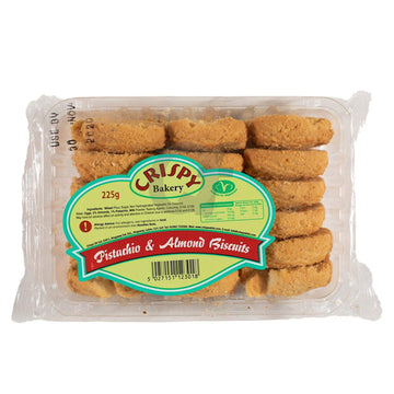 Cripsy Pistachio & Almond Biscuits 225g