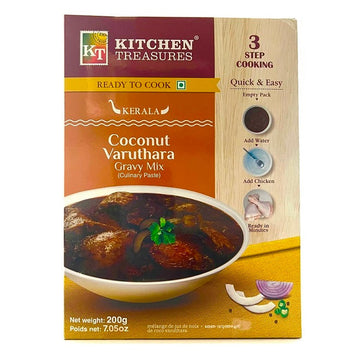 Kitchen Treasures Coconut Varuthara Gravy Mix 200g