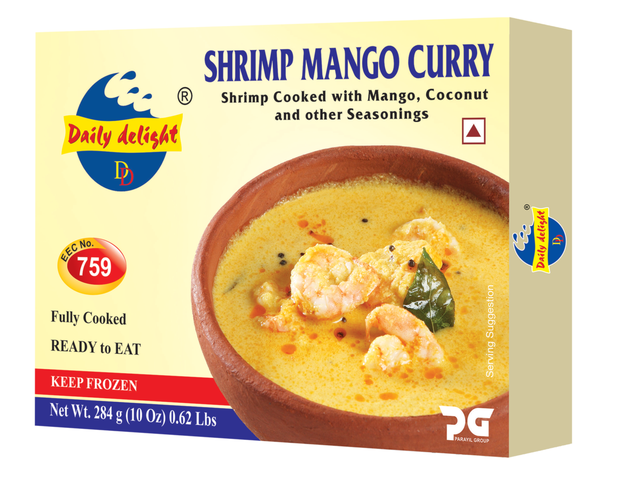 Daily Delight Shrimp Mango Curry 284g