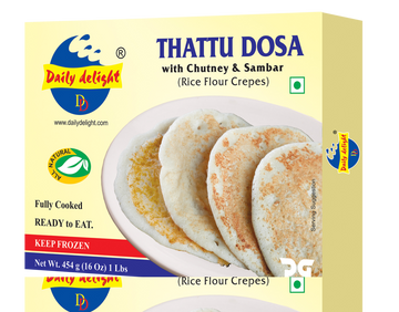 Daily Delight Thattu Dosa 454g