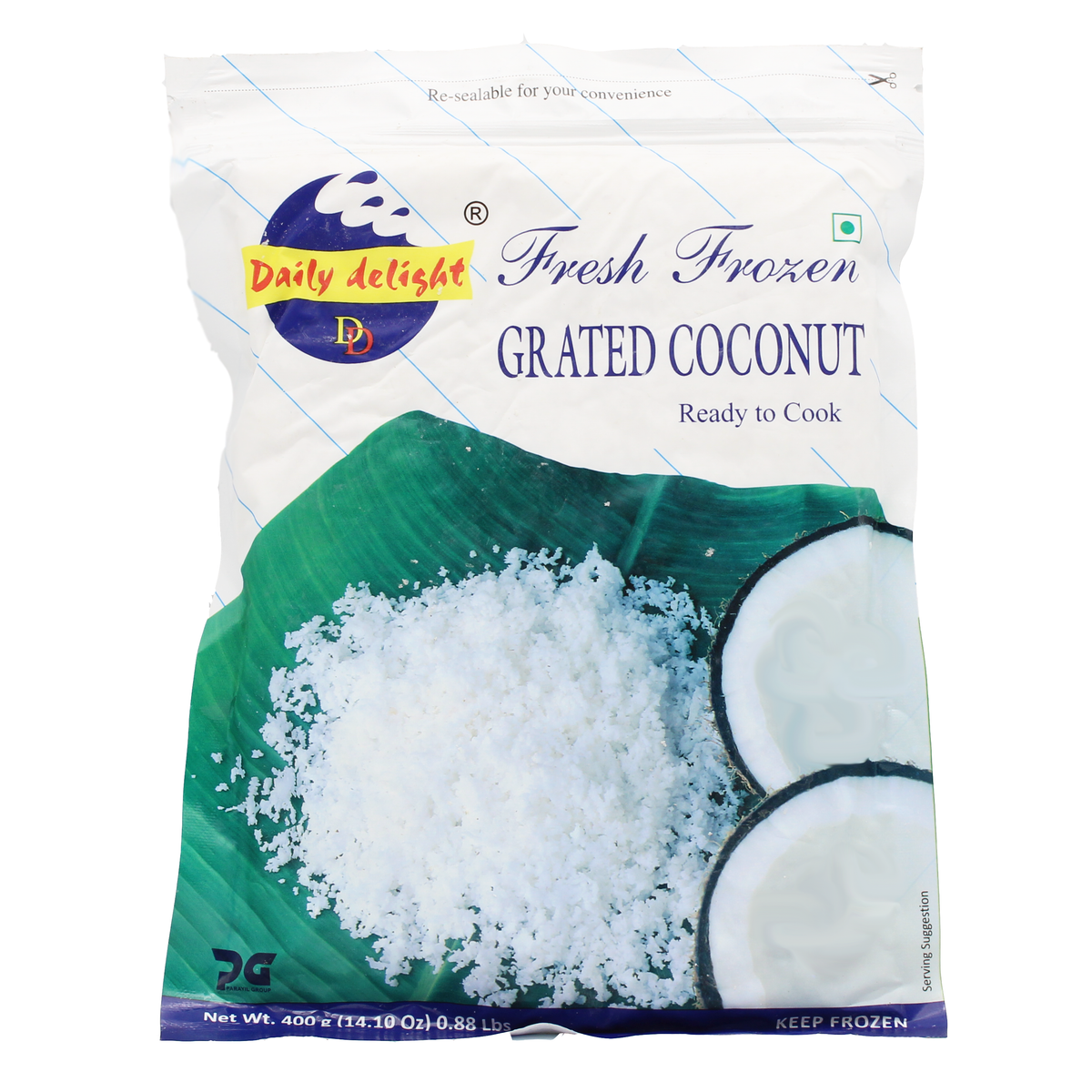 Daily Delight Grated Coconut 400g