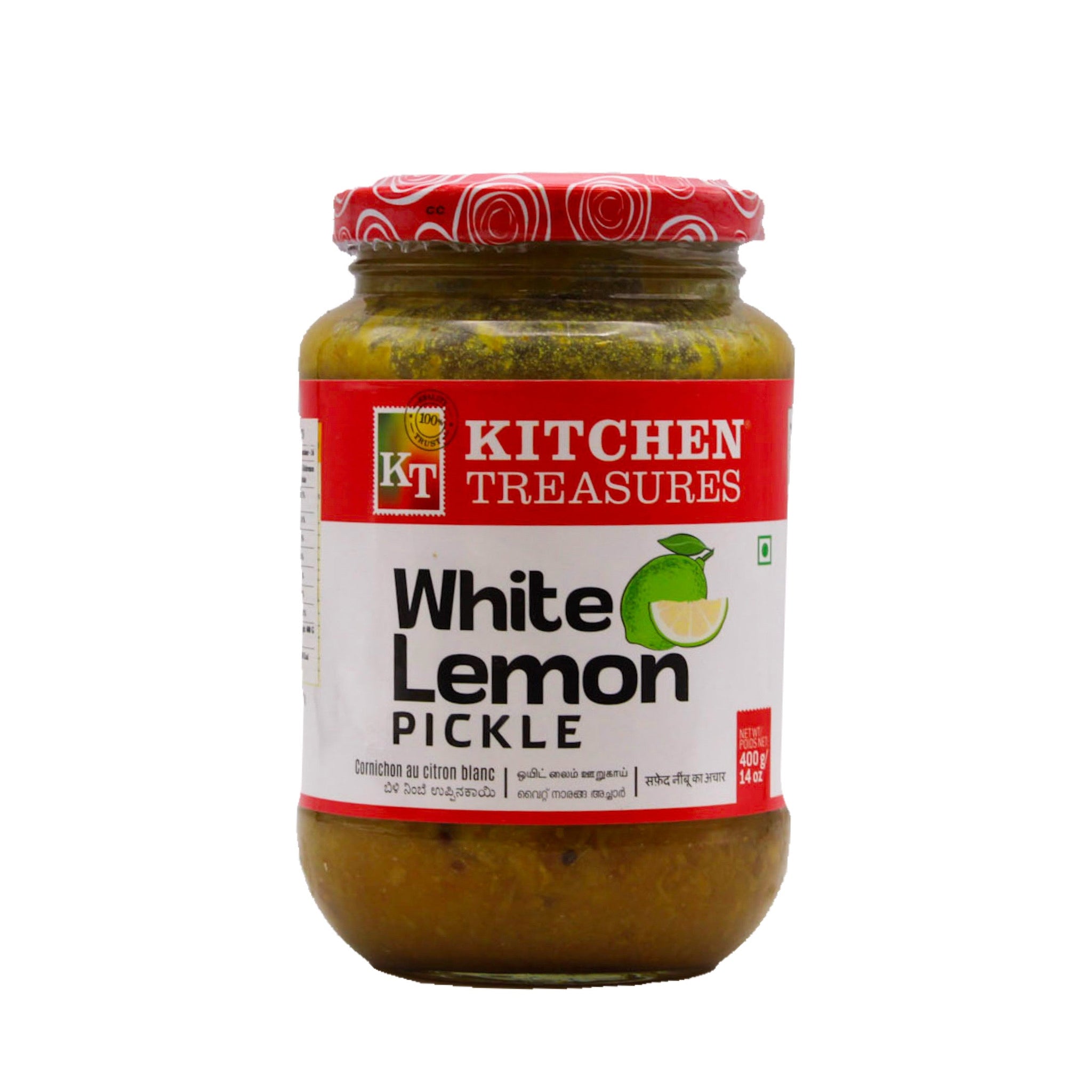 Kitchen Treasures White Lemon Pickle 400g