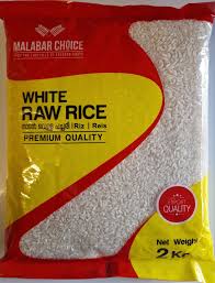 Malabar Choice White Raw Rice 2kg